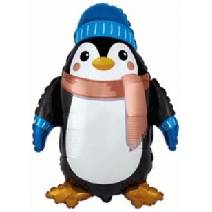 Winter Penguin Supershape Balloon